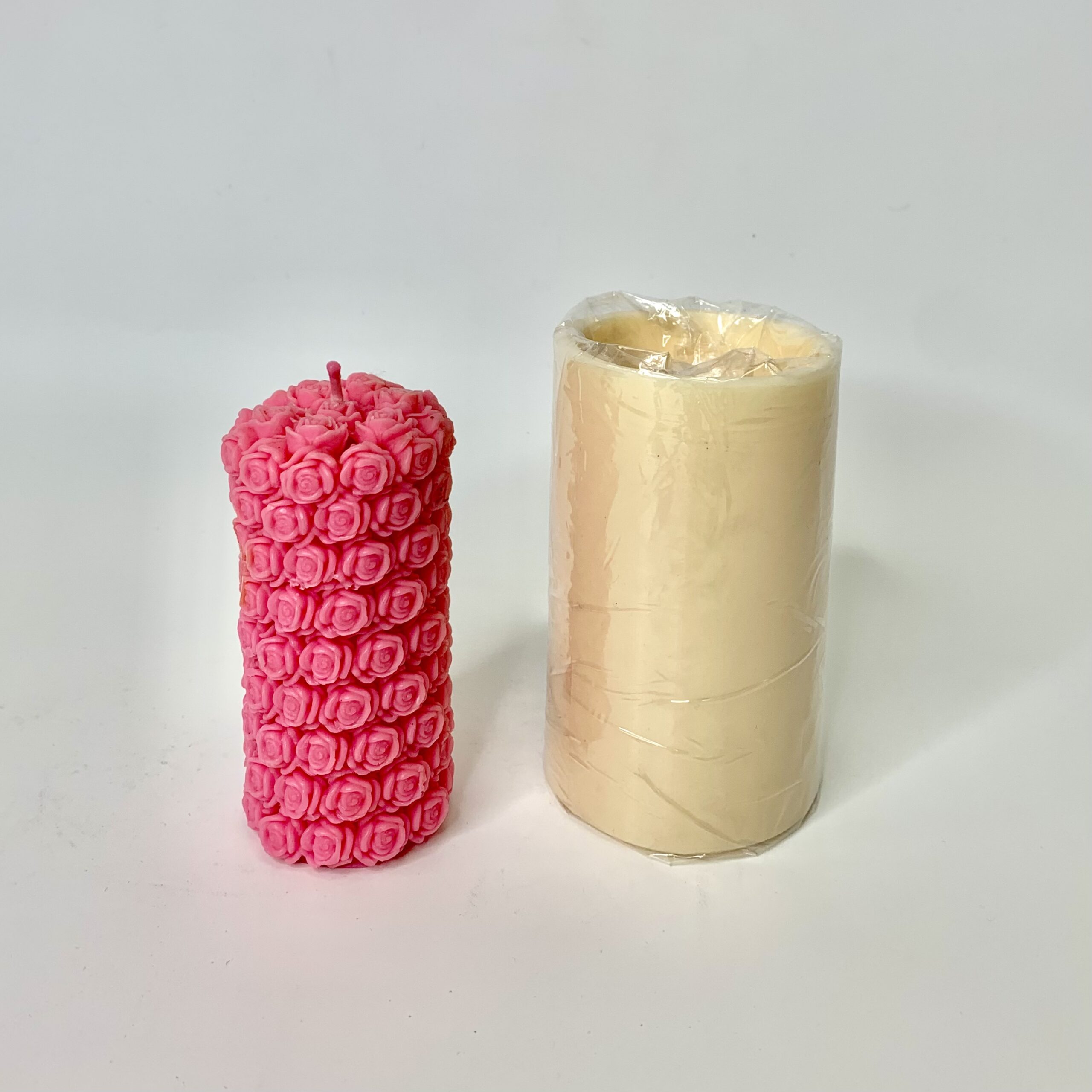 Форма для свечи «Цилиндр из роз»